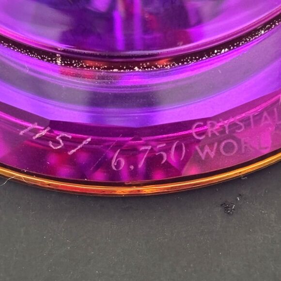 Disney Beauty Beast Bewitched Blossom Figurine Crystal World Signed Numbered - Picture 7 of 8